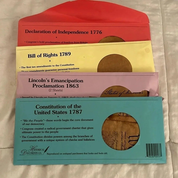 American founding document replicas - Picture 2 of 7